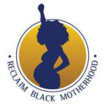 A logo of reclaim black motherhood